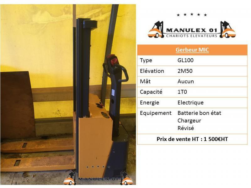 GL100 - Kézi raklapemelő: 2 kép. GL100 - Kézi raklapemelő: 2 kép.