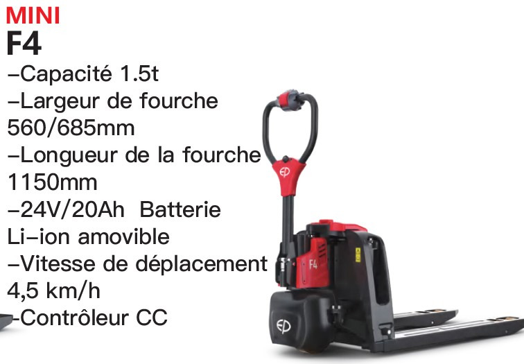 Ep f4 batterie lithium - Kézi raklapemelő: 1 kép. Ep f4 batterie lithium - Kézi raklapemelő: 1 kép.
