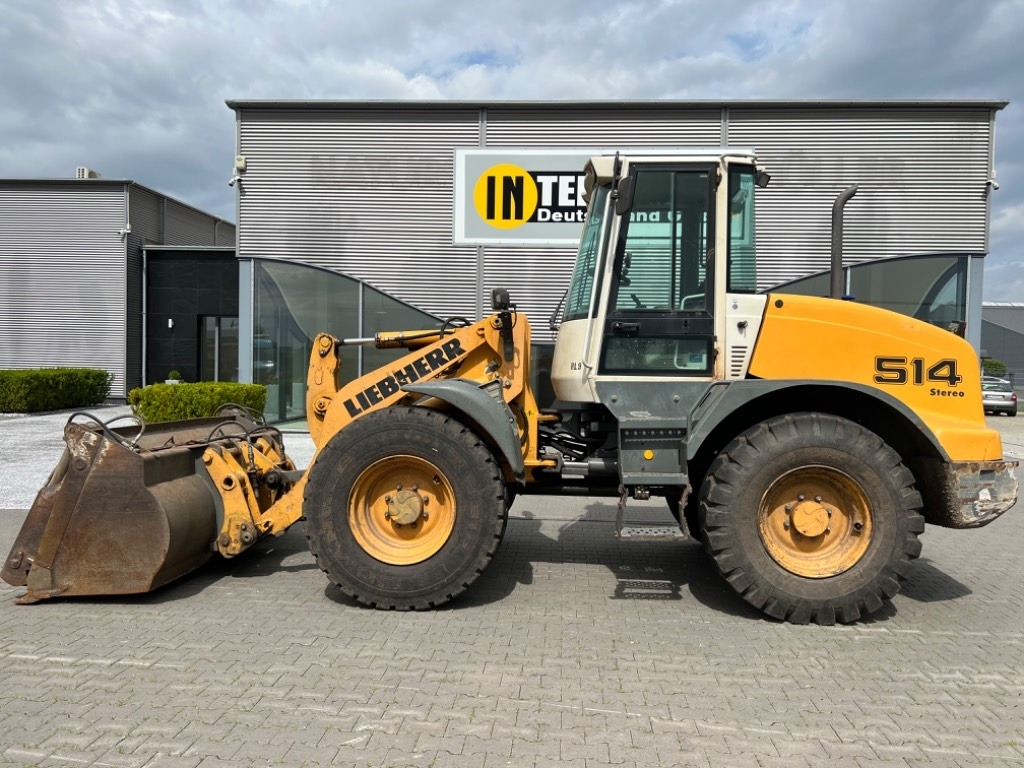 Liebherr L514 Stereo - Gumikerekes homlokrakodó: 1 kép. Liebherr L514 Stereo - Gumikerekes homlokrakodó: 1 kép.