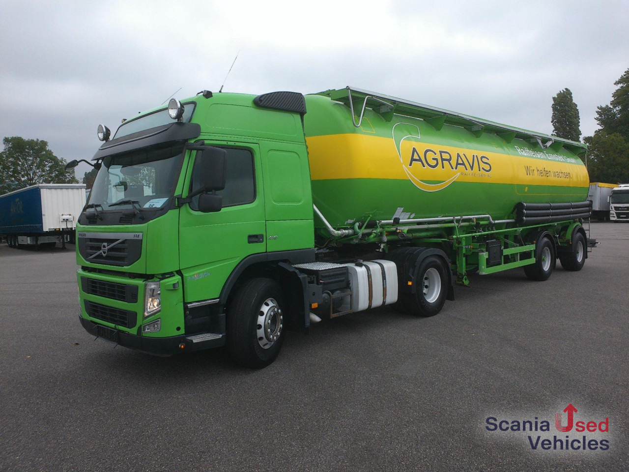 Nyergesvontató VOLVO FM 410 SZM ohne Kompressor: 10 kép.
