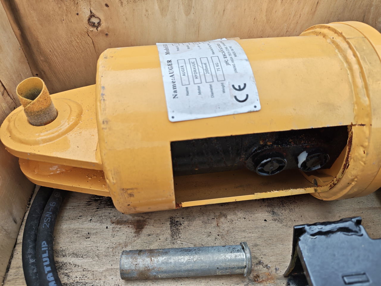 JPC KV200 - Talajfúró - Kotrógép: 3 kép. JPC KV200 - Talajfúró - Kotrógép: 3 kép.