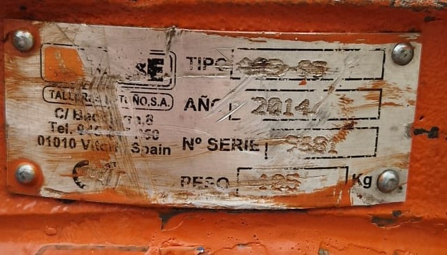 TABE AGB 95 - Hidraulikus törőfej - Kotrógép: 4 kép. TABE AGB 95 - Hidraulikus törőfej - Kotrógép: 4 kép.