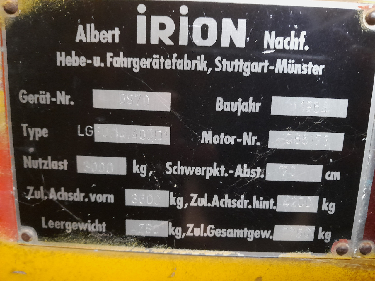 Irion Mercedes engine - Anyagmozgató gép: 3 kép. Irion Mercedes engine - Anyagmozgató gép: 3 kép.