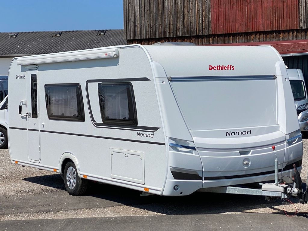Dethleffs Nomad 520 ELT, Heckbad, SAT, Mover, Markise, ec - Lakókocsi: 1 kép. Dethleffs Nomad 520 ELT, Heckbad, SAT, Mover, Markise, ec - Lakókocsi: 1 kép.