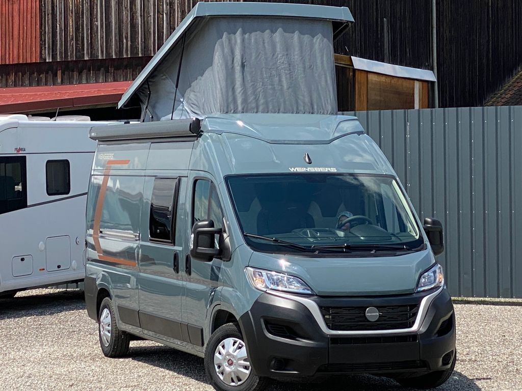 Weinsberg CaraBus 600 MQ, Aufstelldach, in Lanzarote Grau - Kempingautó: 2 kép. Weinsberg CaraBus 600 MQ, Aufstelldach, in Lanzarote Grau - Kempingautó: 2 kép.