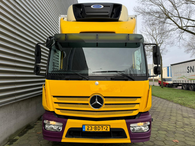 Mercedes-Benz ATEGO 1218 / Carrier / Euro 6 / Klima / Tail Lift / Diesel + Elctro / NL Truck - Hűtős teherautó: 5 kép. Mercedes-Benz ATEGO 1218 / Carrier / Euro 6 / Klima / Tail Lift / Diesel + Elctro / NL Truck - Hűtős teherautó: 5 kép.