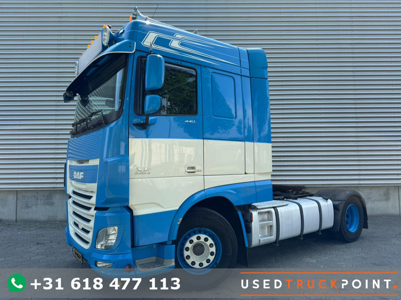DAF XF 440 SC / 2 Tanks / Roof Klima / NL Truck - Nyergesvontató: 1 kép. DAF XF 440 SC / 2 Tanks / Roof Klima / NL Truck - Nyergesvontató: 1 kép.