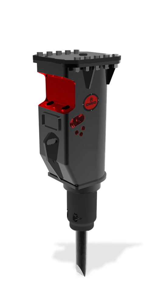 DEMOQ DSB 100 Hydraulic breaker 100 KG - Hidraulikus törőfej - Kotrógép: 1 kép. DEMOQ DSB 100 Hydraulic breaker 100 KG - Hidraulikus törőfej - Kotrógép: 1 kép.