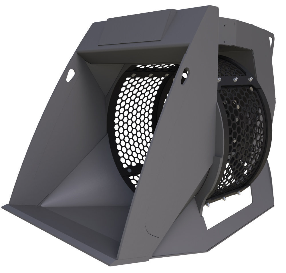 HAMMER KR 10 Rotating Screening Bucket 2 m3 - Kotró kanál - Építőipari gépek: 1 kép. HAMMER KR 10 Rotating Screening Bucket 2 m3 - Kotró kanál - Építőipari gépek: 1 kép.