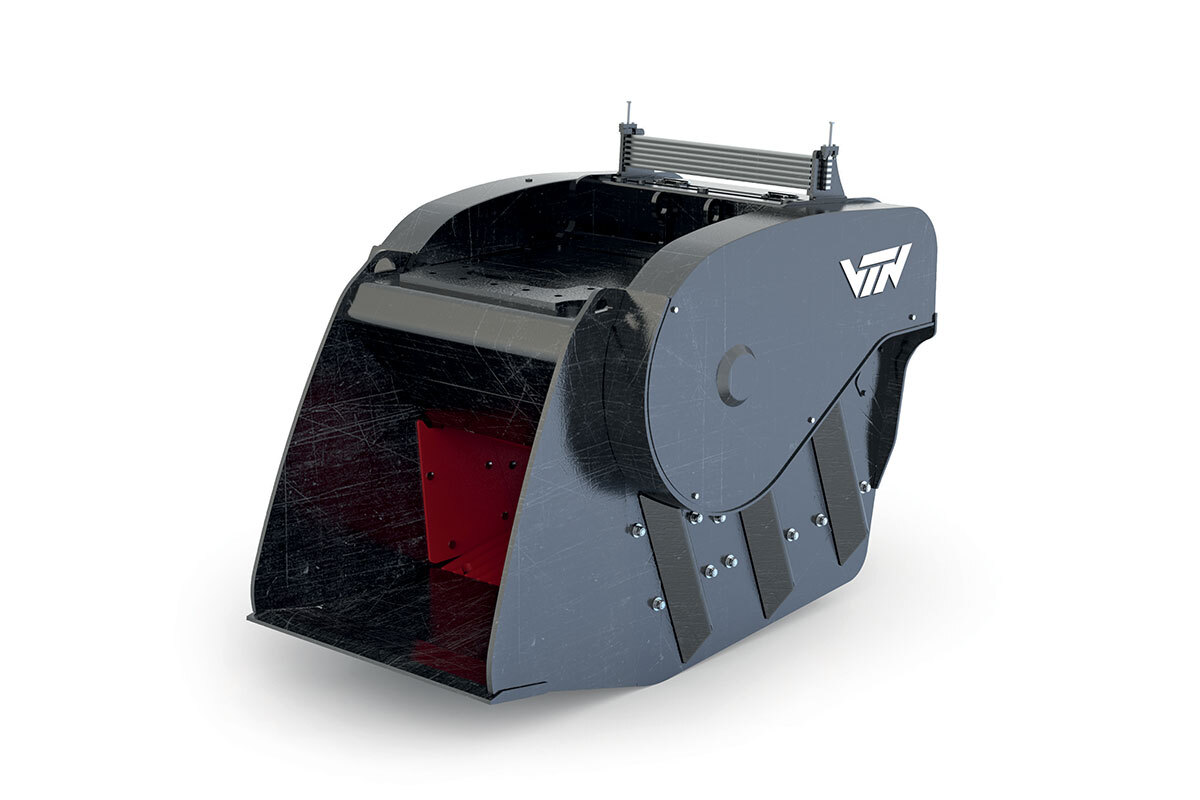 VTN FB350 HD Crusher Bucket - Kanál - Kotrógép: 1 kép. VTN FB350 HD Crusher Bucket - Kanál - Kotrógép: 1 kép.