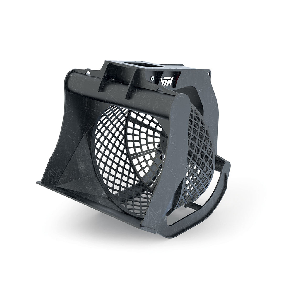VTN SR15 Rotaring Screening Bucket - Kanál - Kotrógép: 1 kép. VTN SR15 Rotaring Screening Bucket - Kanál - Kotrógép: 1 kép.