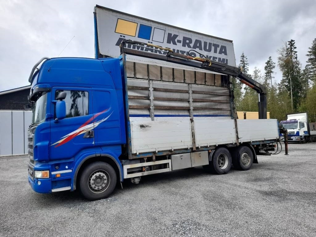 Scania R 560 - Darus autó: 1 kép. Scania R 560 - Darus autó: 1 kép.