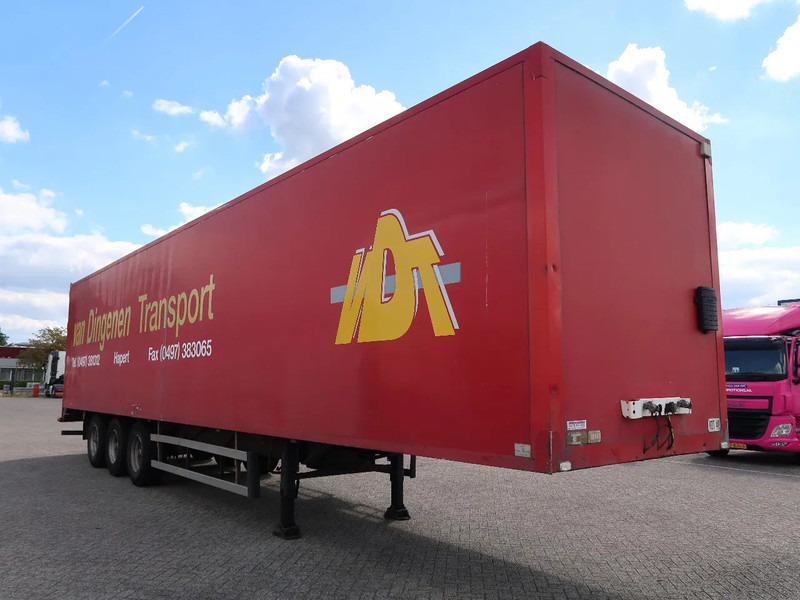 Jumbo DO 270.6 Koffer, 3 Achsen, BPW, NL Trailer - Félpótkocsi dobozos: 4 kép. Jumbo DO 270.6 Koffer, 3 Achsen, BPW, NL Trailer - Félpótkocsi dobozos: 4 kép.