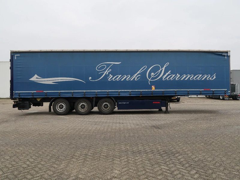 Kögel S24-1, 3 Achsen, BPW, Coil, Edscha, TUV, NL Trailer - Ponyvás félpótkocsi: 5 kép. Kögel S24-1, 3 Achsen, BPW, Coil, Edscha, TUV, NL Trailer - Ponyvás félpótkocsi: 5 kép.
