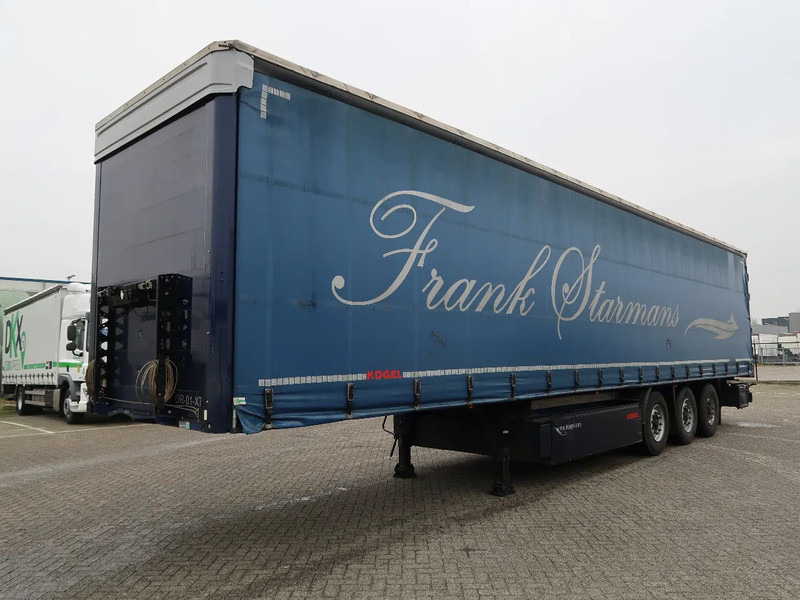 Kögel S24-1, 3 Achsen, BPW, Coil, Edscha, TUV, NL Trailer - Ponyvás félpótkocsi: 1 kép. Kögel S24-1, 3 Achsen, BPW, Coil, Edscha, TUV, NL Trailer - Ponyvás félpótkocsi: 1 kép.