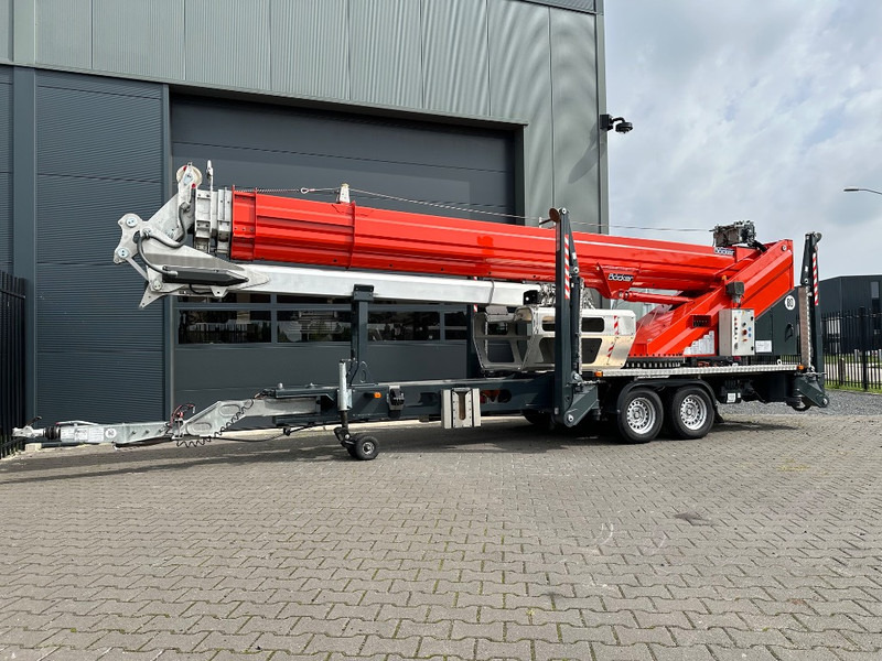 Böcker AHK 36/2400 Trailer Crane with basket, 1.433 hours - Terepjáró autódaru: 1 kép. Böcker AHK 36/2400 Trailer Crane with basket, 1.433 hours - Terepjáró autódaru: 1 kép.