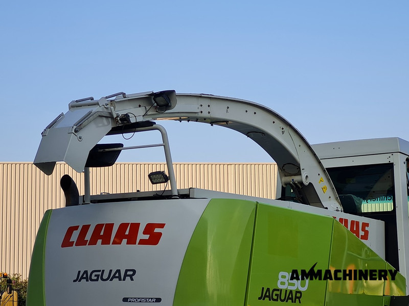 Önjáró szecskázógép a következők szállításához élelmiszer Claas Jaguar 850 profistar: 19 kép.