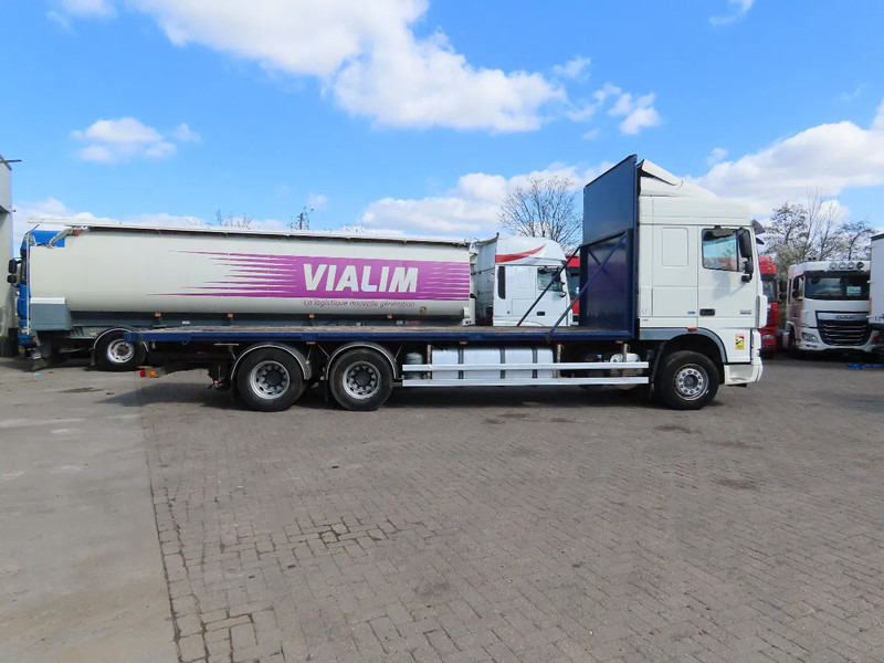 DAF XF 105.460 654164 km EEV Euro5 , 6x2, Retarder, towbar. FRANCE truck! - Platós teherautó: 5 kép. DAF XF 105.460 654164 km EEV Euro5 , 6x2, Retarder, towbar. FRANCE truck! - Platós teherautó: 5 kép.
