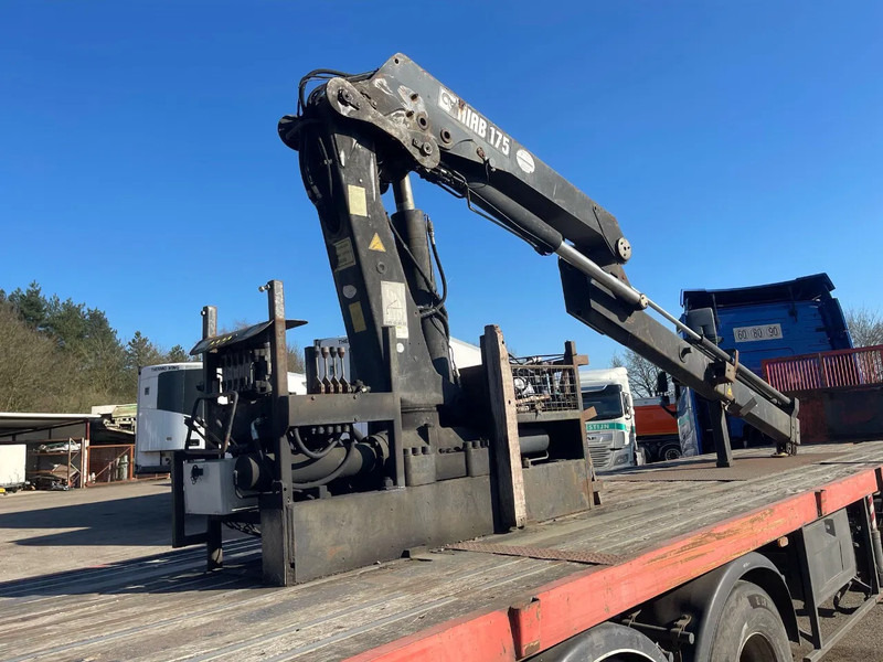 Kaiser HIAB 175, REMOTE control, retractable - Platós félpótkocsi: 3 kép. Kaiser HIAB 175, REMOTE control, retractable - Platós félpótkocsi: 3 kép.