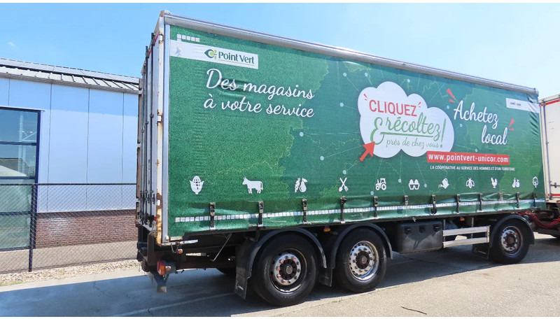 Lecitrailer 27000 kg! Liftaxel, 3 axel BPW, Edscha - Ponyvás pótkocsi: 4 kép. Lecitrailer 27000 kg! Liftaxel, 3 axel BPW, Edscha - Ponyvás pótkocsi: 4 kép.