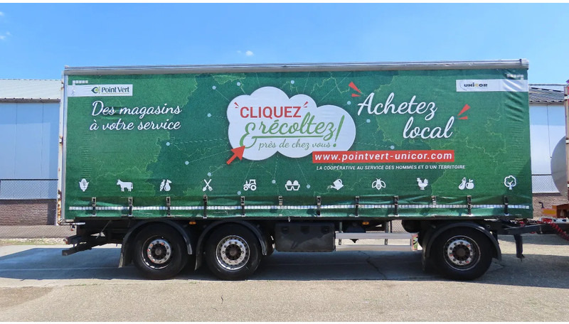 Lecitrailer 27000 kg! Liftaxel, 3 axel BPW, Edscha - Ponyvás pótkocsi: 2 kép. Lecitrailer 27000 kg! Liftaxel, 3 axel BPW, Edscha - Ponyvás pótkocsi: 2 kép.