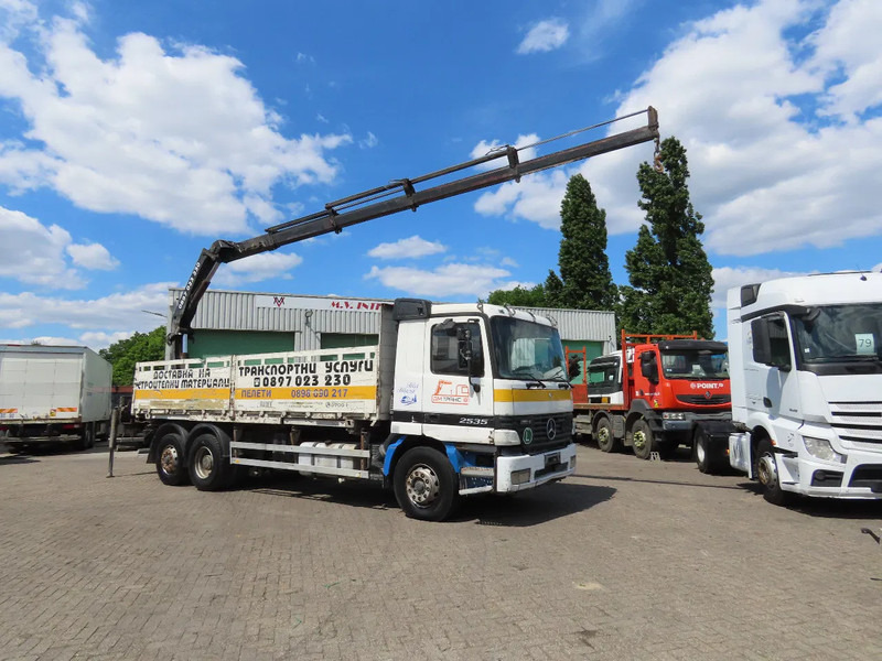 Mercedes-Benz Actros 2535 Crane Palfinger PK17000, 6x2 , 3 pedal. - Darus autó: 1 kép. Mercedes-Benz Actros 2535 Crane Palfinger PK17000, 6x2 , 3 pedal. - Darus autó: 1 kép.