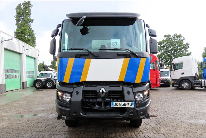 Renault C430 Bj 2018 HIAB X-HIDOU 18 8 RETARDER, WHEELBASE 4.35M, NAVI - Darus autó: 2 kép. Renault C430 Bj 2018 HIAB X-HIDOU 18 8 RETARDER, WHEELBASE 4.35M, NAVI - Darus autó: 2 kép.