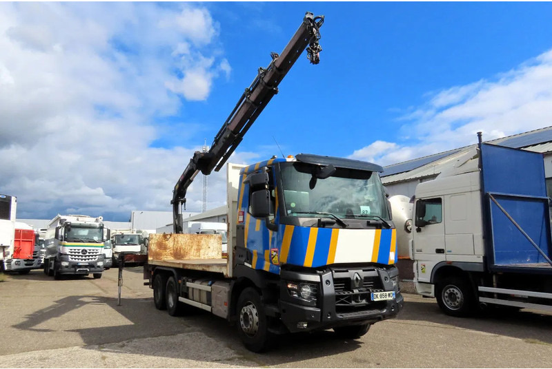 Renault C430 Year 2018 X HIDUO 188 HIAB CRANE, RETARDER, NAVI - Darus autó: 3 kép. Renault C430 Year 2018 X HIDUO 188 HIAB CRANE, RETARDER, NAVI - Darus autó: 3 kép.