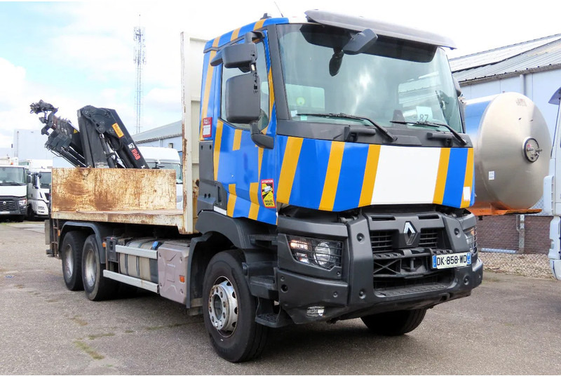 Renault C430 Year 2018 X HIDUO 188 HIAB CRANE, RETARDER, NAVI - Darus autó: 1 kép. Renault C430 Year 2018 X HIDUO 188 HIAB CRANE, RETARDER, NAVI - Darus autó: 1 kép.