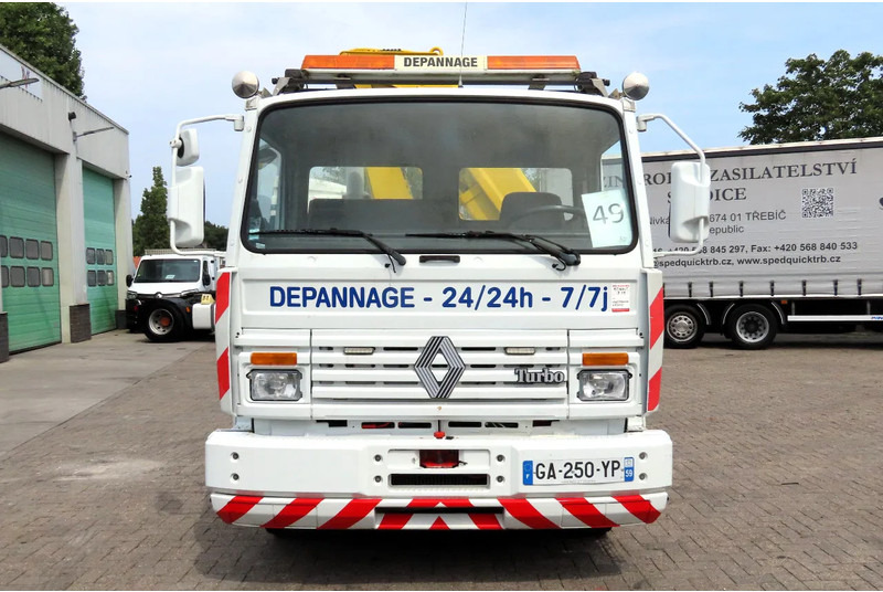 Renault Midliner S150 Recovery truck + Crane. ROYAL FRANCE TRUCK! - Autószállító teherautó, Darus autó: 3 kép. Renault Midliner S150 Recovery truck + Crane. ROYAL FRANCE TRUCK! - Autószállító teherautó, Darus autó: 3 kép.