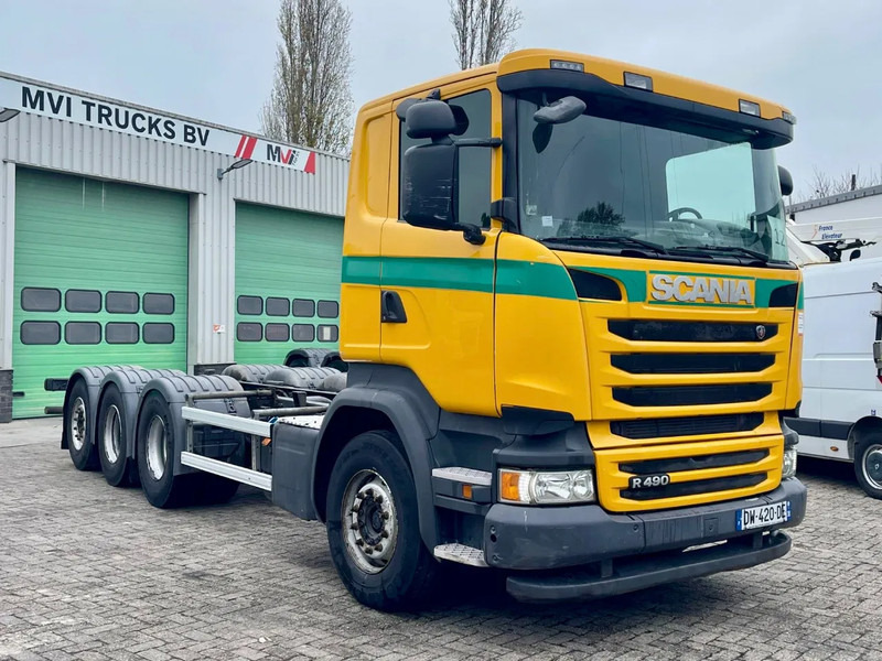 Scania R490 8x4 Retarder - Alvaz teherautó: 3 kép. Scania R490 8x4 Retarder - Alvaz teherautó: 3 kép.