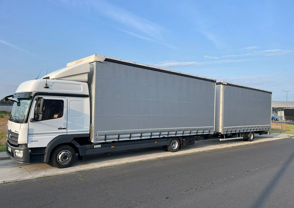 Mercedes-Benz ATEGO - Ponyvás teherautó: 3 kép. Mercedes-Benz ATEGO - Ponyvás teherautó: 3 kép.