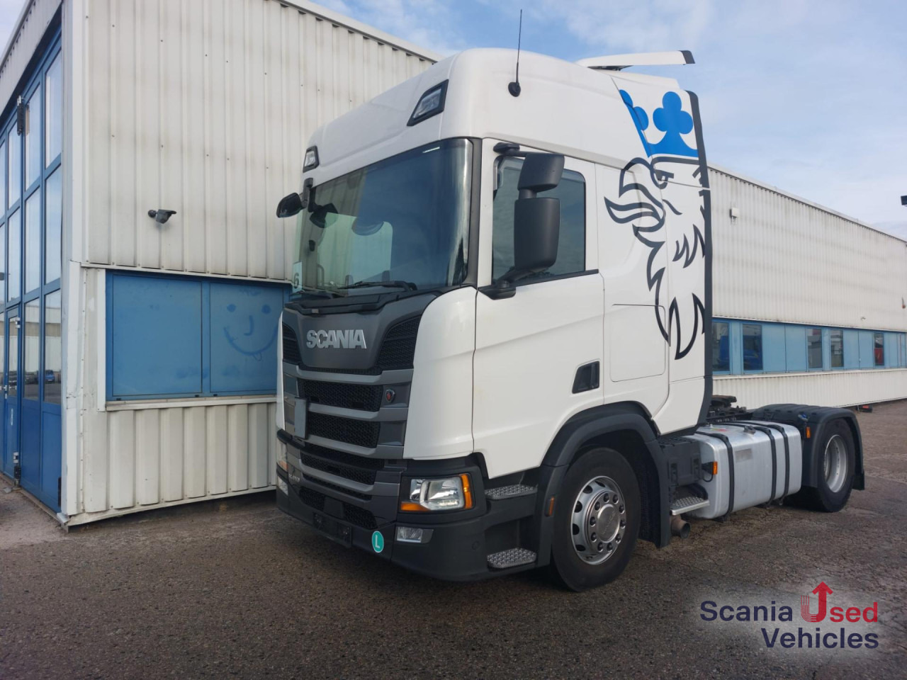 SCANIA R 410 A4x2NA Highline Hydraulikanlage - Nyergesvontató: 1 kép. SCANIA R 410 A4x2NA Highline Hydraulikanlage - Nyergesvontató: 1 kép.