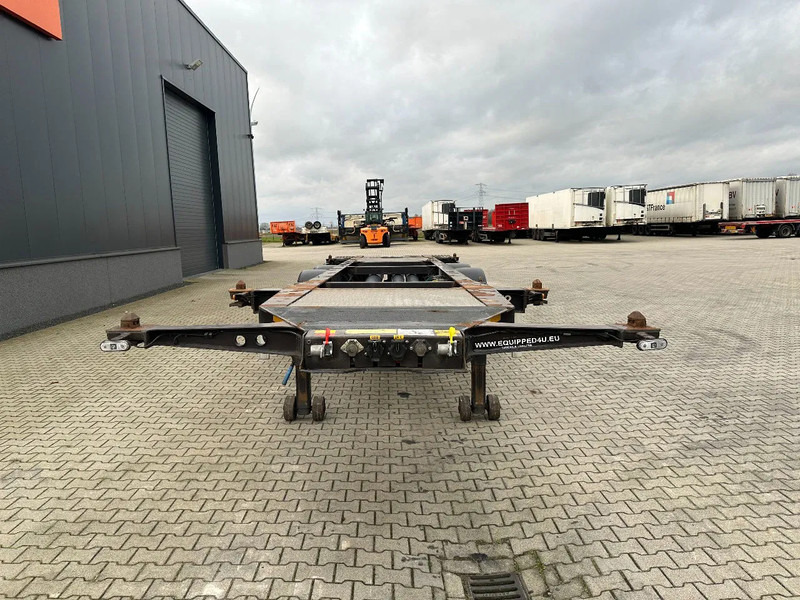 Burg 25X 20FT ADR (EX/II, EX/III, FL, AT) Chassis, Empty weight : 3.690kg, SAF INTRADISC, 2x Liftaxle, NL-chassis - Félpótkocsi cserefelépítményes: 5 kép. Burg 25X 20FT ADR (EX/II, EX/III, FL, AT) Chassis, Empty weight : 3.690kg, SAF INTRADISC, 2x Liftaxle, NL-chassis - Félpótkocsi cserefelépítményes: 5 kép.