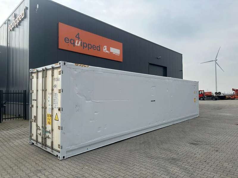 CIMC 2011/ 40FT HC REEFER CONTAINER / Carrier, 2.473 hrs / PTI / CSC: 03/2027/ 2x available - Tengeri konténer: 1 kép. CIMC 2011/ 40FT HC REEFER CONTAINER / Carrier, 2.473 hrs / PTI / CSC: 03/2027/ 2x available - Tengeri konténer: 1 kép.