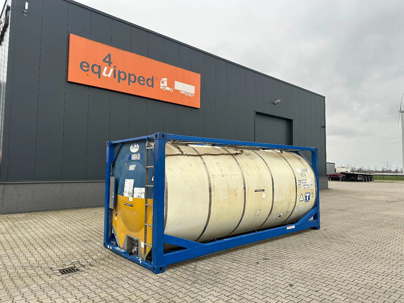 CIMC 20FT ISO 24.960L UN PORTABLE T11 5Y+CSC-TEST: 08/2027 - Tároló tartály: 1 kép. CIMC 20FT ISO 24.960L UN PORTABLE T11 5Y+CSC-TEST: 08/2027 - Tároló tartály: 1 kép.