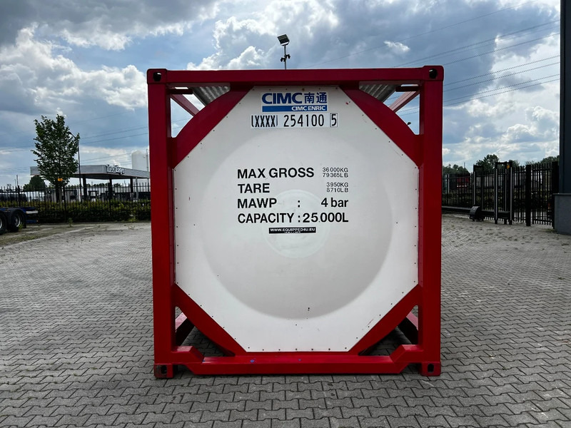 CIMC 20FT ISO, 25.010L/1-COMP/3 BAFFELS/4 shutters, ADR valid until 01/2027 - Tároló tartály: 5 kép. CIMC 20FT ISO, 25.010L/1-COMP/3 BAFFELS/4 shutters, ADR valid until 01/2027 - Tároló tartály: 5 kép.