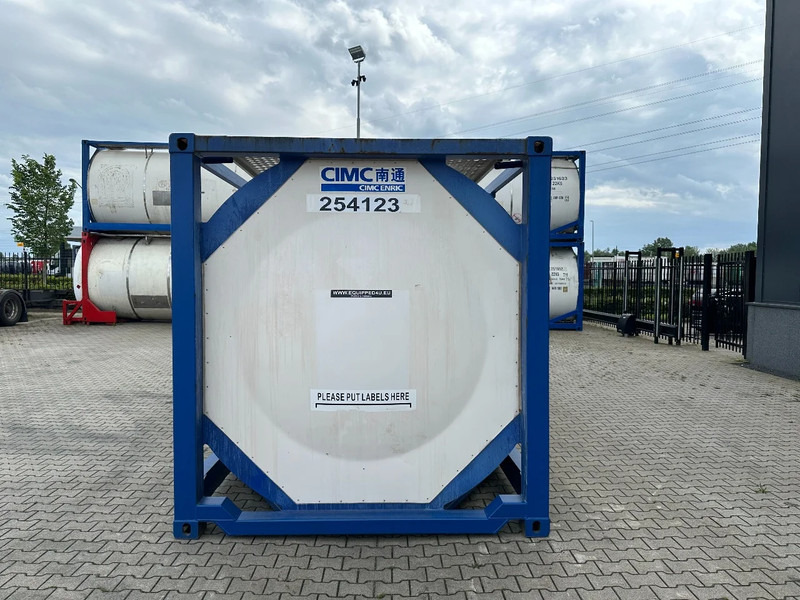 CIMC 20FT ISO, 25.090L/1-COMP/3 BAFFELS/4 manholes, 2.5Y- + CSC-inspection: 10/2026 - Tároló tartály: 5 kép. CIMC 20FT ISO, 25.090L/1-COMP/3 BAFFELS/4 manholes, 2.5Y- + CSC-inspection: 10/2026 - Tároló tartály: 5 kép.