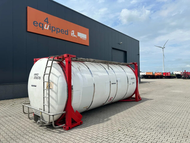CPV 20FT SWAPBODY 31.120L, UN PORTABLE, T11, valid 2.5Y- + CSC inspection: 12/2025 - Tároló tartály: 1 kép. CPV 20FT SWAPBODY 31.120L, UN PORTABLE, T11, valid 2.5Y- + CSC inspection: 12/2025 - Tároló tartály: 1 kép.