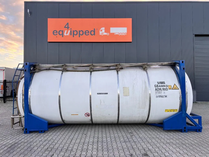 CPV 30.890L, steam heating, UN PORTABLE, T7, 5Y+CSC insp.: 02/2026 - Tároló tartály: 2 kép. CPV 30.890L, steam heating, UN PORTABLE, T7, 5Y+CSC insp.: 02/2026 - Tároló tartály: 2 kép.