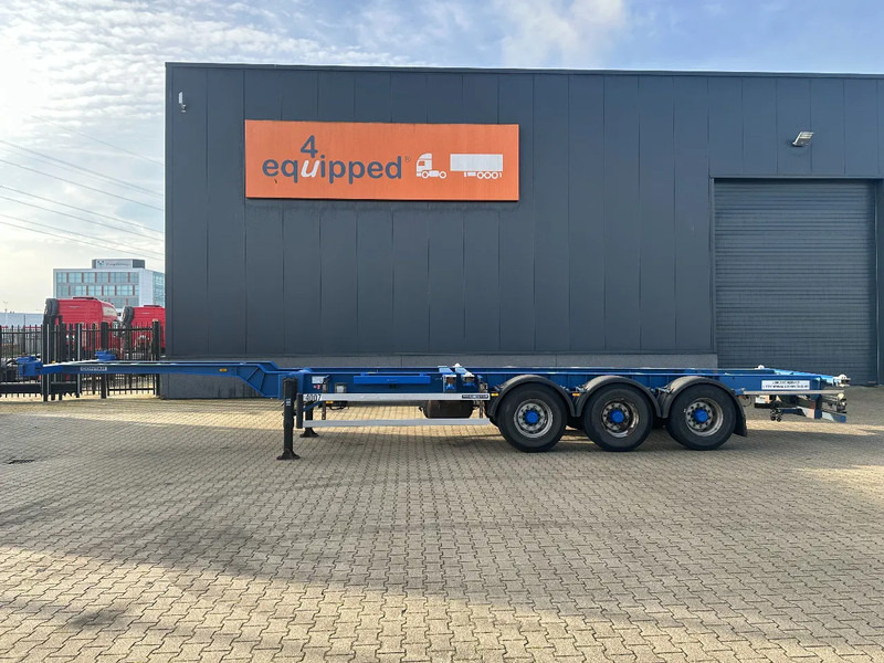 Contar 40 (45) FT-chassis / liftaxle / drumbrakes / NL-Chassis/ MOT - Félpótkocsi cserefelépítményes: 3 kép. Contar 40 (45) FT-chassis / liftaxle / drumbrakes / NL-Chassis/ MOT - Félpótkocsi cserefelépítményes: 3 kép.