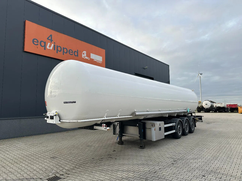 Diversen Fluid, 50.100L, P28BH, Propane, Butan, GAZ, ADR, DP: 02/31 - Tartályos félpótkocsi: 1 kép. Diversen Fluid, 50.100L, P28BH, Propane, Butan, GAZ, ADR, DP: 02/31 - Tartályos félpótkocsi: 1 kép.