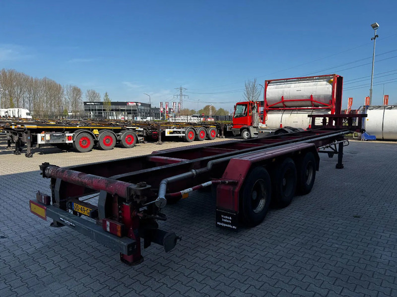 Gofa 40FT Tipping-chassis, SAF + drum, NL-trailer, APK: 11/2025 - Félpótkocsi cserefelépítményes: 3 kép. Gofa 40FT Tipping-chassis, SAF + drum, NL-trailer, APK: 11/2025 - Félpótkocsi cserefelépítményes: 3 kép.