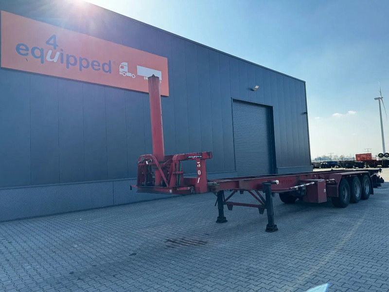 Gofa 40FT Tipping-chassis, SAF + drum, NL-trailer, APK: 11/2025 - Félpótkocsi cserefelépítményes: 1 kép. Gofa 40FT Tipping-chassis, SAF + drum, NL-trailer, APK: 11/2025 - Félpótkocsi cserefelépítményes: 1 kép.