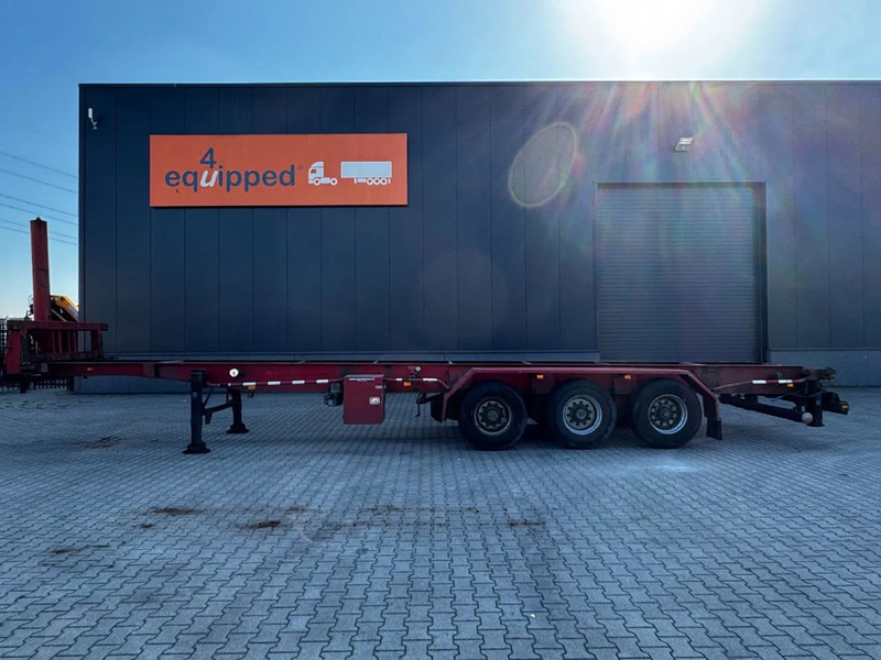 Gofa 40FT Tipping-chassis, SAF + drum, NL-trailer, APK: 11/2025 - Félpótkocsi cserefelépítményes: 2 kép. Gofa 40FT Tipping-chassis, SAF + drum, NL-trailer, APK: 11/2025 - Félpótkocsi cserefelépítményes: 2 kép.