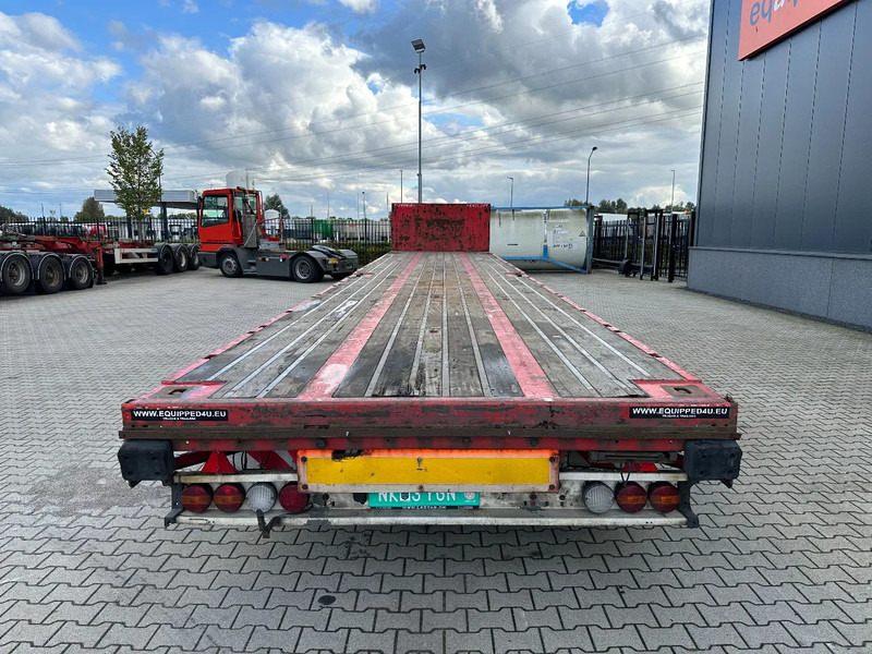 KEL-BERG HEAVY-DUTY MEGA FLATBED, 1x 40FT / 2x 20FT HECKBÜNDIG, SAF + DISC, MOT: 09/2025, NL trailer - Félpótkocsi cserefelépítményes: 4 kép. KEL-BERG HEAVY-DUTY MEGA FLATBED, 1x 40FT / 2x 20FT HECKBÜNDIG, SAF + DISC, MOT: 09/2025, NL trailer - Félpótkocsi cserefelépítményes: 4 kép.