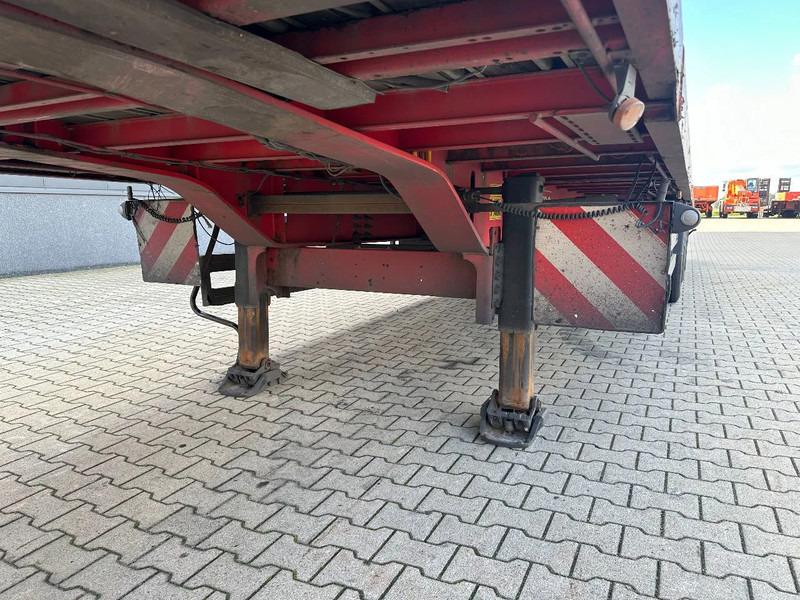 Platós félpótkocsi KEL-BERG HEAVY-DUTY MEGA PLATFORM, 1x 40FT / 2x 20FT HECKBÜNDIG, SAF + SCHEIBEBREMSEN, NL Auflieger: 10 kép.