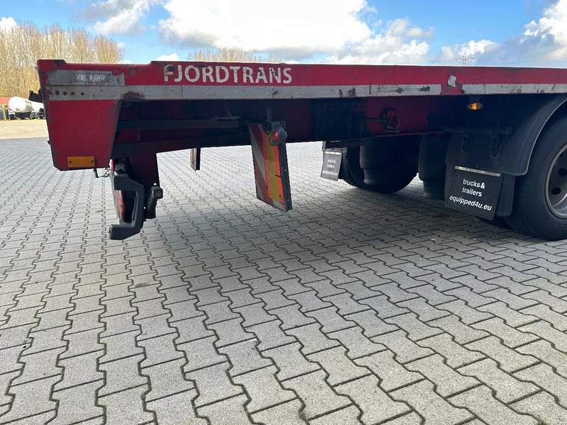 Platós félpótkocsi KEL-BERG HEAVY-DUTY MEGA PLATFORM, 1x 40FT / 2x 20FT HECKBÜNDIG, SAF + SCHEIBEBREMSEN, NL Auflieger: 18 kép.