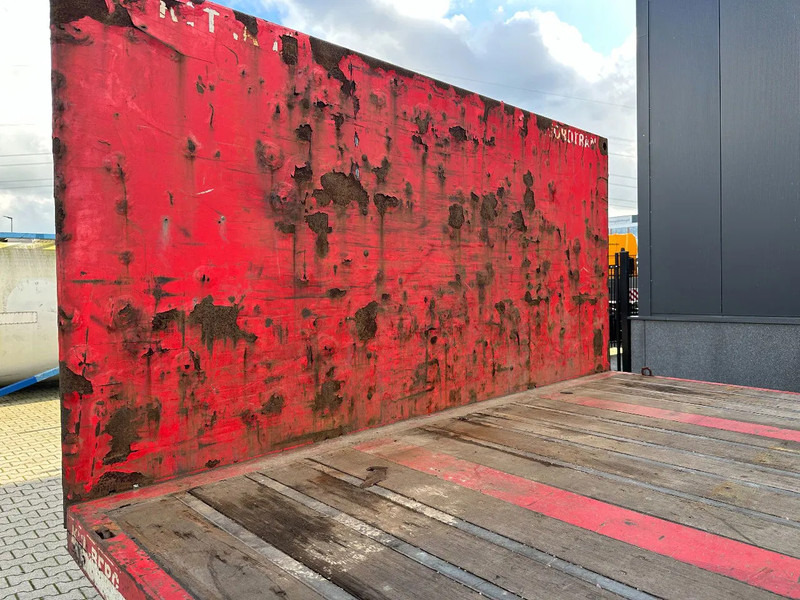 Platós félpótkocsi KEL-BERG HEAVY-DUTY MEGA PLATFORM, 1x 40FT / 2x 20FT HECKBÜNDIG, SAF + SCHEIBEBREMSEN, NL Auflieger: 7 kép.