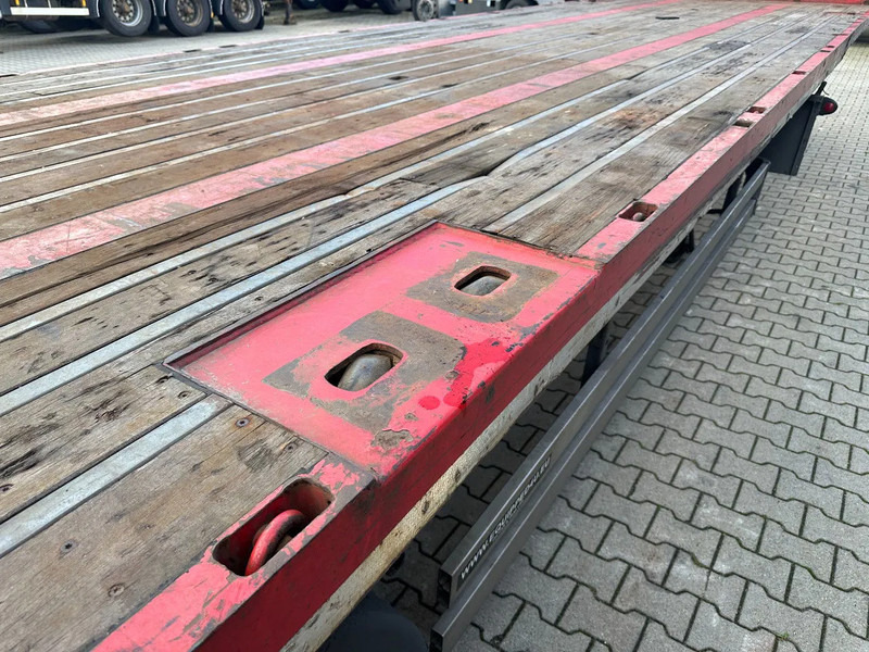 Platós félpótkocsi KEL-BERG HEAVY-DUTY MEGA PLATFORM, 1x 40FT / 2x 20FT HECKBÜNDIG, SAF + SCHEIBEBREMSEN, NL Auflieger: 19 kép.